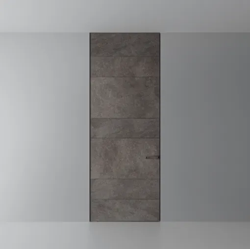Porta per interni Radius Diamante Moka in gres di Rimadesio
