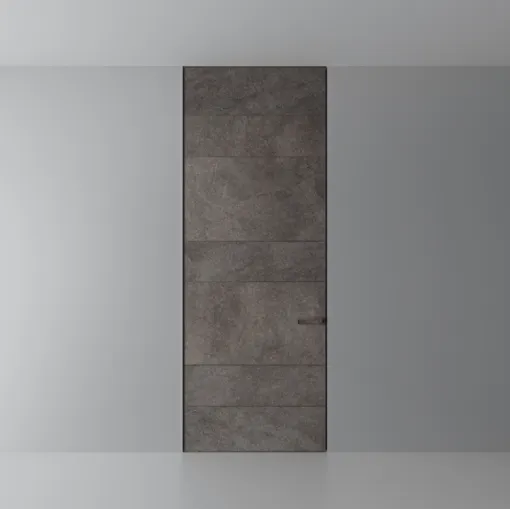 Porta per interni Radius Diamante Moka in gres di Rimadesio
