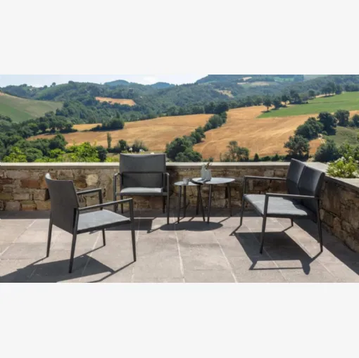 Arredo da esterno Adam in tessuto e alluminio di Talenti