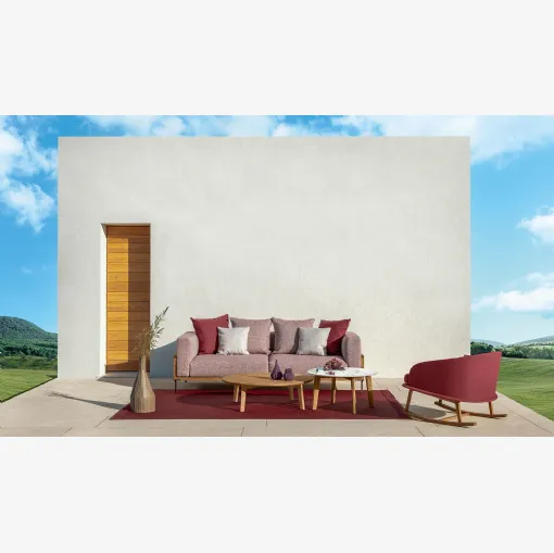 Arredo da esterno CleoSoft Wood di Talenti