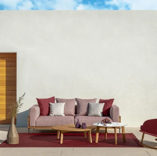 Arredo da esterno CleoSoft Wood di Talenti