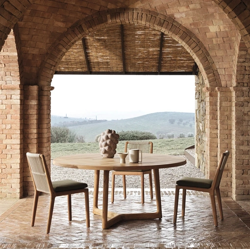 Sedia Cobea in legno di Molteni & C