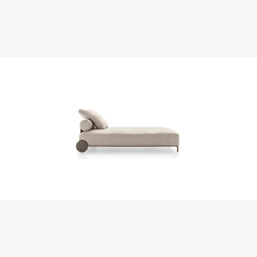 Sunbed Sunders Air in tessuto imbottito di Ditre Italia