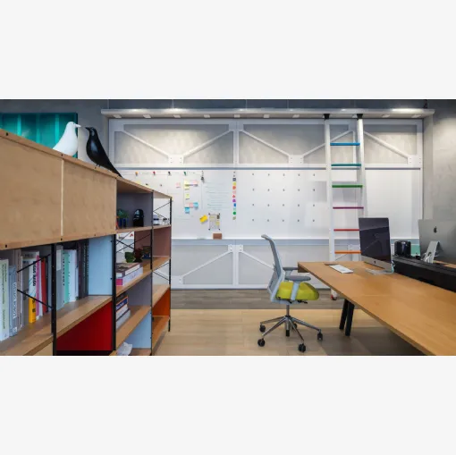Mobile Ufficio Libreria Eames Storage Bookcase di Vitra