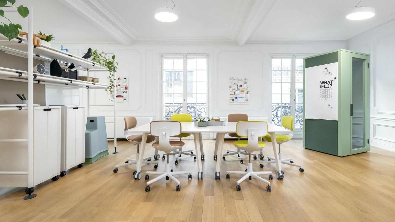 Scrivania Operativa Joyn 2 Meet di Vitra