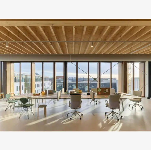 Scrivania Operativa Joyn 2 Platform di Vitra
