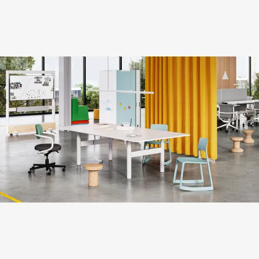 Scrivania Operativa Tyde 2 Meeting Tables di Vitra