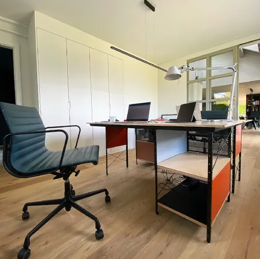Scrivania Operativa Eames Desk Unit EDU di Vitra